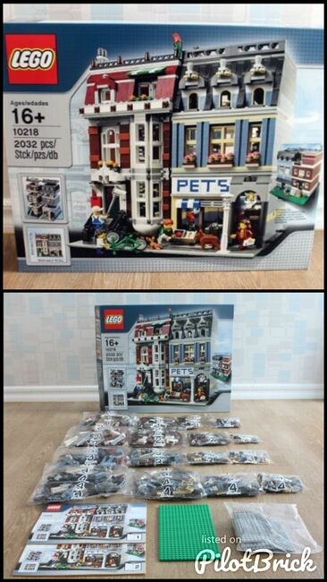 Lego Pet Shop 10218, Lego 10218, Beni Bricks, Modular Buildings, Hamburg, Abbildung 3