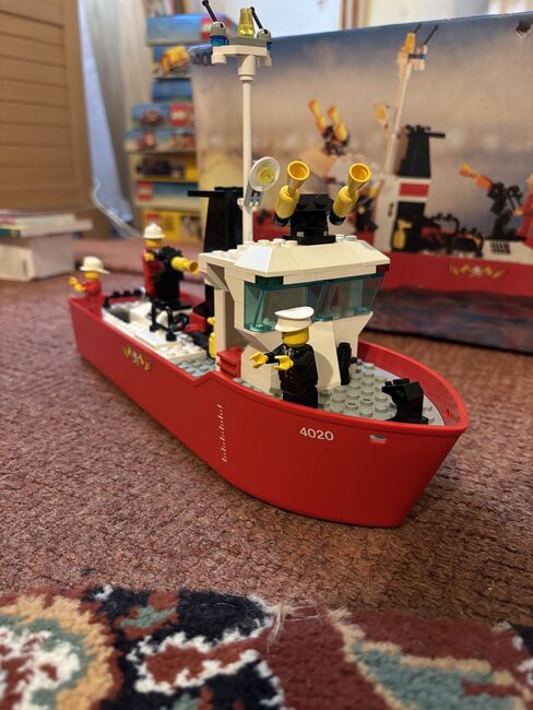 Lego Town Fireship, Lego 4020, Andrew Ellison, Boats, Telford, Image 3