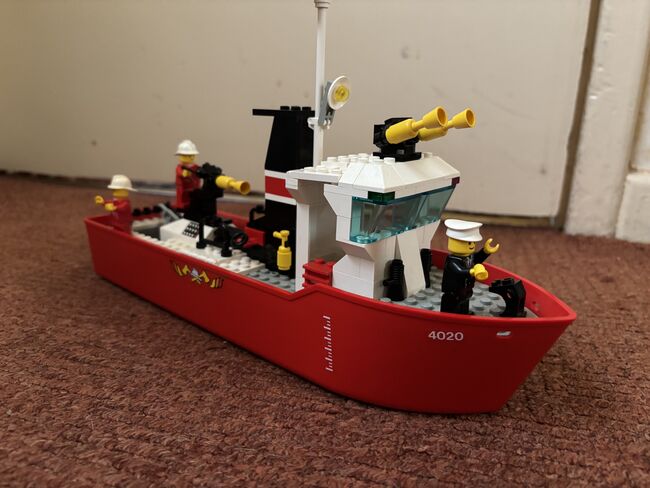 Lego Town Fireship, Lego 4020, Andrew Ellison, Boats, Telford, Image 11