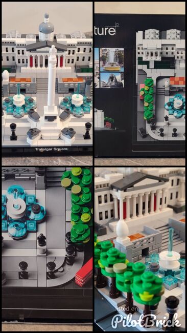 LEGO Trafalgar Square, 1197 Teile, komplett zerlegt,sortiert, OVP, Lego 21045, Ralph, Architecture, Sprockhövel, Abbildung 14