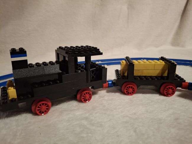 Lego Eisenbahn 171 aus 1972, Vintage Rarität plus 2x  4,5 Volt Motor 107, Lego 171, Manuela, Technic, Absam, Image 3