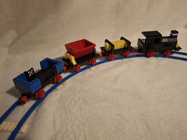 Lego Eisenbahn 171 aus 1972, Vintage Rarität plus 2x  4,5 Volt Motor 107, Lego 171, Manuela, Technic, Absam, Image 2