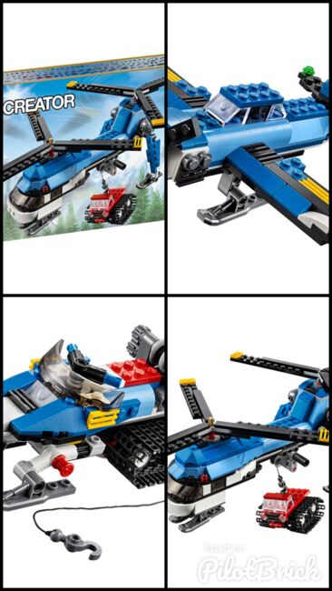 LEGO Twin Spin Helicopter 31049, Lego 31049, Davide DR, Creator, Wettingen, Abbildung 5