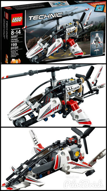 LEGO Ultralight Helicopter 42057, Lego 42057, Davide DR, Technic, Wettingen, Abbildung 4