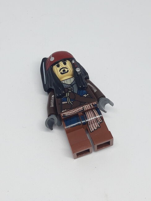 LEGO Voodoo Captain Jack Sparrow Minifigure, Lego POC029, NiksBriks, Pirates of the Caribbean, Skipton, UK, Image 3