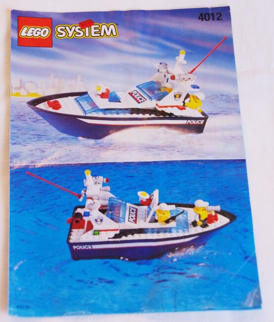 LEGO Wasserschutzpolizei / Wave Cops, Lego 4012, Renate Schöfer, Boats, München, Abbildung 3