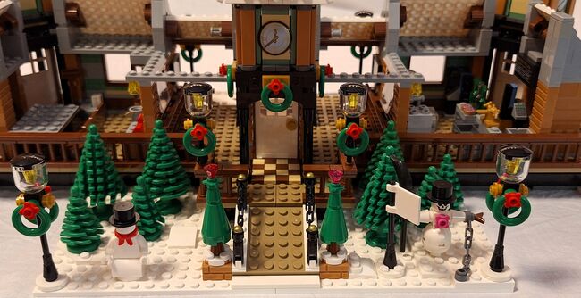 Lego Winterweihnachtsbahnhof, Lego, Spike, City, Wien, Image 4