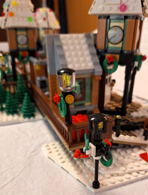 Lego Winterweihnachtsbahnhof, Lego, Spike, City, Wien, Image 6