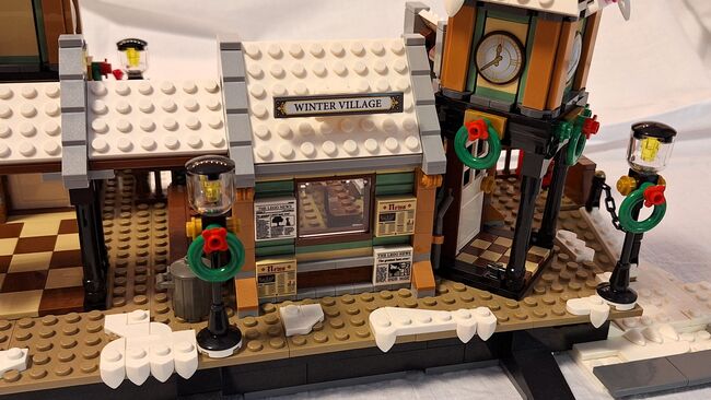 Lego Winterweihnachtsbahnhof, Lego, Spike, City, Wien, Image 15