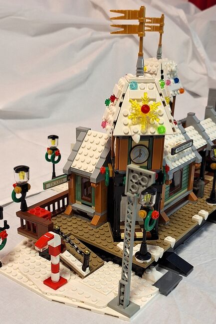 Lego Winterweihnachtsbahnhof, Lego, Spike, City, Wien, Image 16
