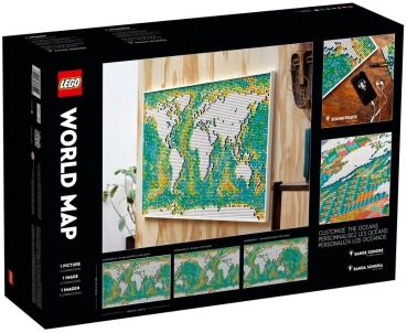 LEGO WORLD MAP OVP, Lego 31203, Dominic, other, Wien