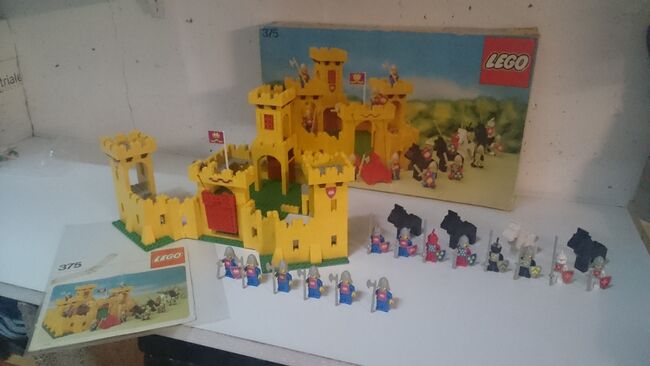 Lego die gelbe Burg, Lego 375-2, Martin Felderer , Castle, San Vito