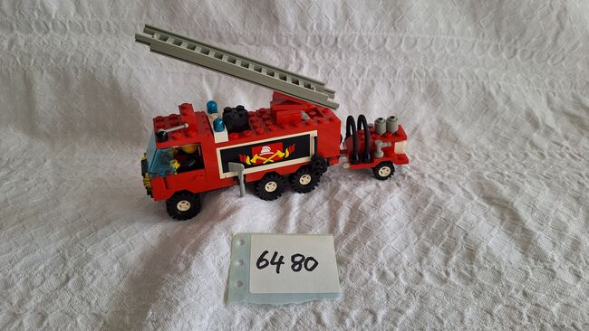 Legoset Feuerwehrauto / Hook and Ladder Truck, Lego 6480, Urs Gerhard, LEGOLAND, Zürich