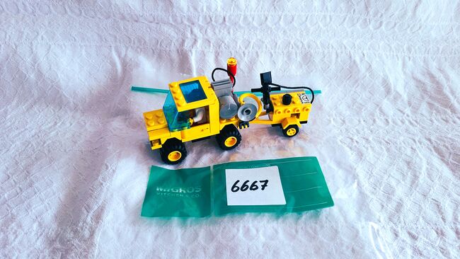 Legoset Strassen Reparatur Fahrzeug / Road Repair Car, Lego 6667, Urs Gerhard, other, Zürich