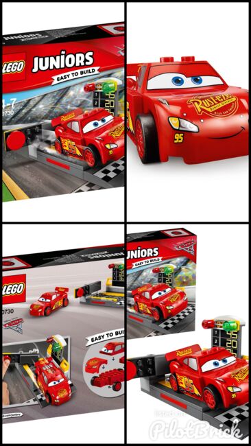 Lightning McQueen Speed Launcher, LEGO 10730, spiele-truhe (spiele-truhe), Juniors, Hamburg, Abbildung 6