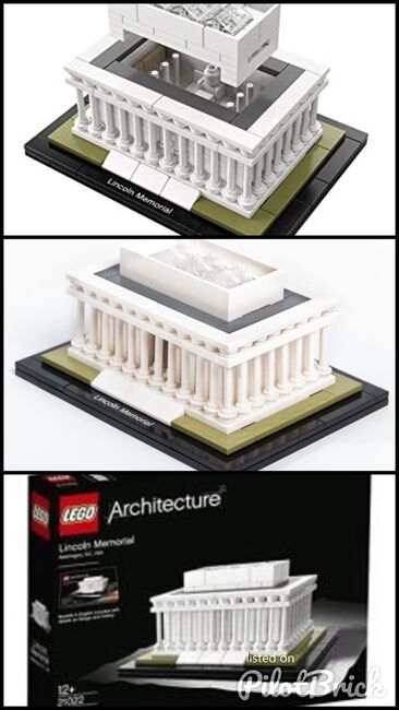 Lincoln Memorial, Lego, Dream Bricks, Architecture, Worcester, Abbildung 4