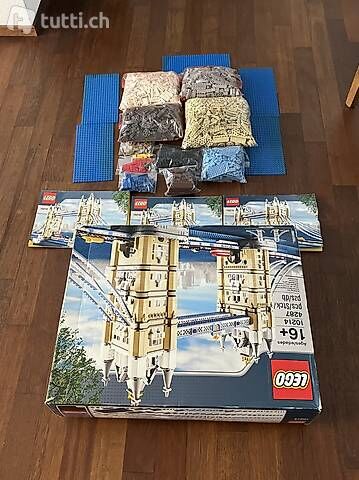 Londoner Brücke, Lego 10214, Regina Zurbriggen, Sculptures, Emmenbrücke, Image 4