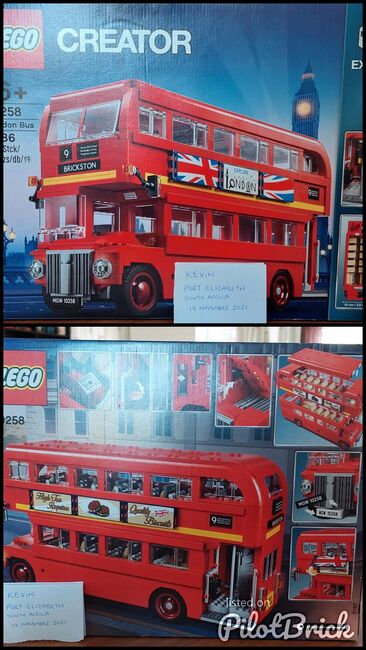 London Bus, Lego 10258, Kevin Freeman , Creator, Port Elizabeth, Image 3