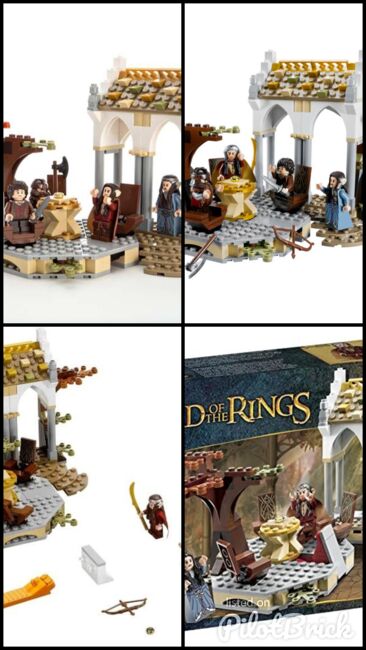 Lord of the Rings The Council of Elrond, Lego, Dream Bricks, Lord of the Rings, Worcester, Abbildung 5
