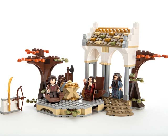 Lord of the Rings The Council of Elrond, Lego, Dream Bricks, Lord of the Rings, Worcester