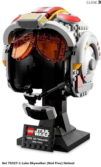 Luke Skywalker Helmet, Lego 75327, Sergio, Star Wars, Läufelfingen