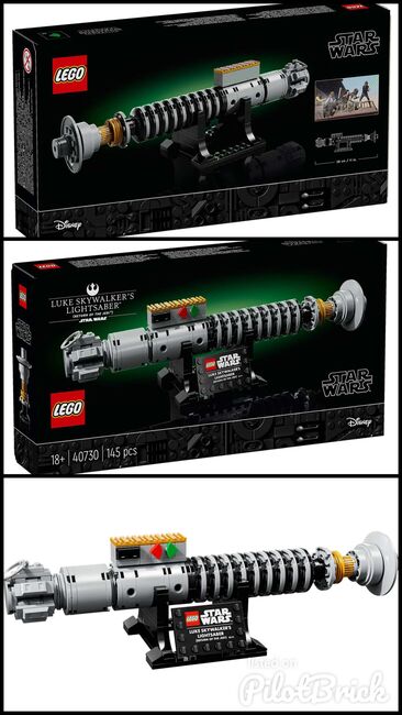 Luke Skywalker's Lightsaber, Lego 40730, Build Beyond, Star Wars, Johannesburg, Image 4