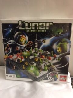 Lunar Command Game (3844); mint condition; rare; super price!, Lego 3842, Michael Bjørklund, Space, Denmark
