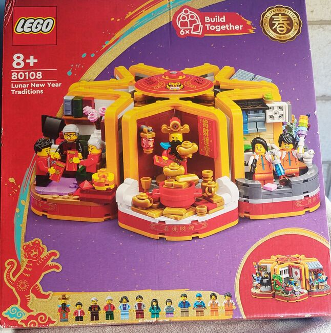 Lunar New Year Traditions, Lego 80108, oldcitybricks.com.au, Diverses, Dubbo