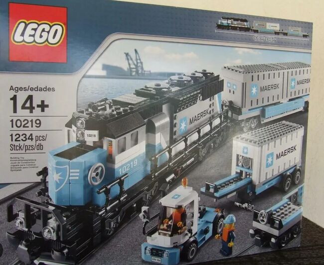 Maersk Container Train 10219, Lego 10219, W. Helmschrodt (WHLegoBricks), Train, Calella