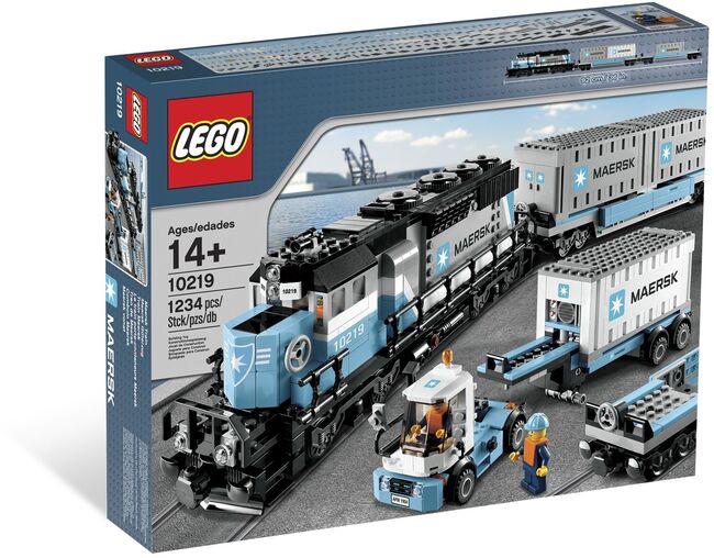 Maersk Train, Lego 10219, Christos Varosis, Train, Serres