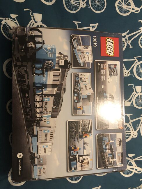 Maersk train - very rare, Lego 10219, Thomas Dempsey, Train, Image 3