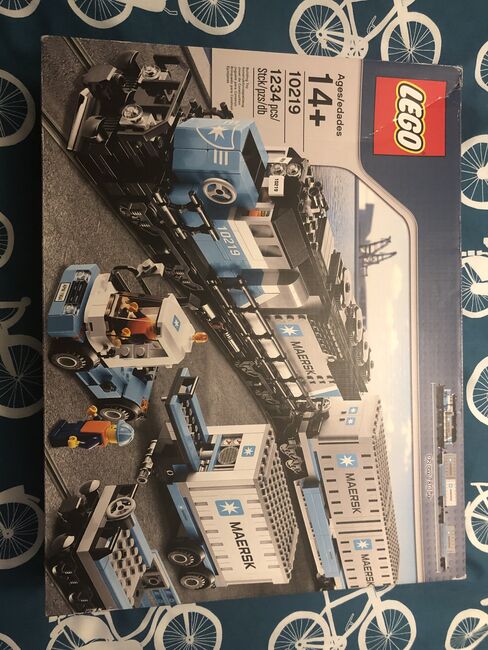 Maersk train - very rare, Lego 10219, Thomas Dempsey, Train, Image 8