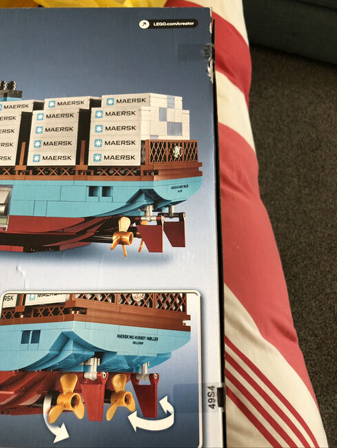 Maersk Triple E ship container, Lego 10241, Thomas Dempsey, Creator, Abbildung 3