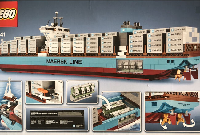 Maersk Triple E ship container, Lego 10241, Thomas Dempsey, Creator, Abbildung 2