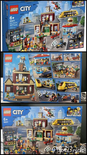 Main Square - Retired Set, Lego 60271, T-Rex (Terence), City, Pretoria East, Image 4