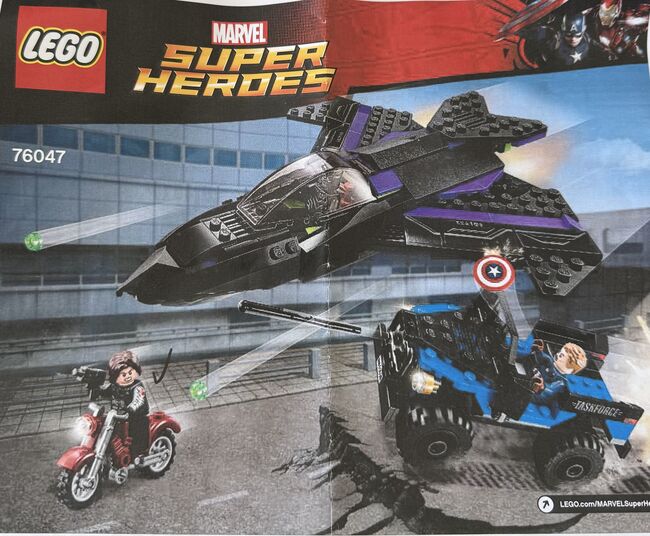 Marvel - Black Panther Pursuit, Lego 76047, Leanne , Super Heroes, Bulli