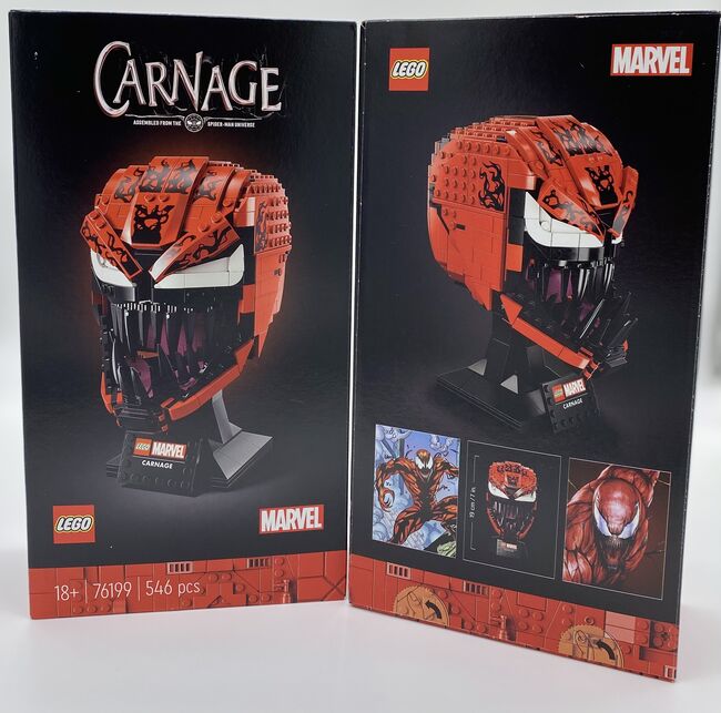 Marvel Carnage Head, Lego 76199, LegosammlerPM, Marvel Super Heroes, Linz