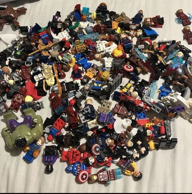 Marvel mini figures around 200 pieces, Lego, Will, Marvel Super Heroes, Exeter