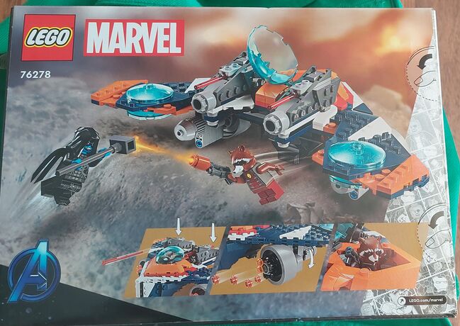 Marvel Rocket's Warbird vs Ronan, Lego 76278, oldcitybricks.com.au, Marvel Super Heroes, Dubbo