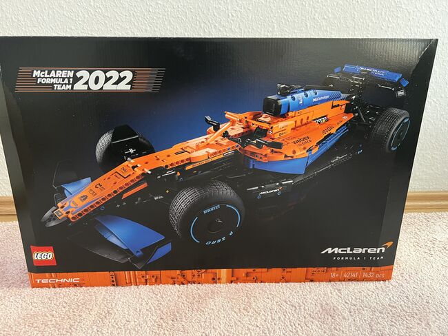 McLaren Formula 1 2022, Lego 42141 , M.May, Technic