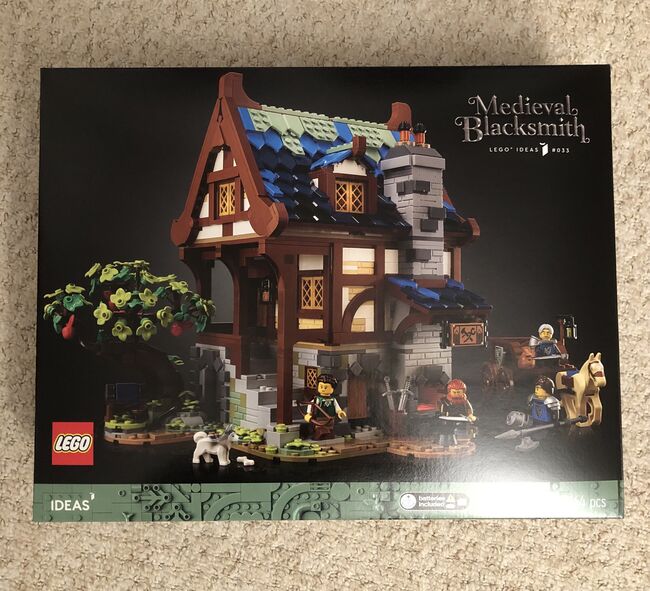 Medieval Blacksmith, Lego 21325, Gohare, Ideas/CUUSOO, Tonbridge 
