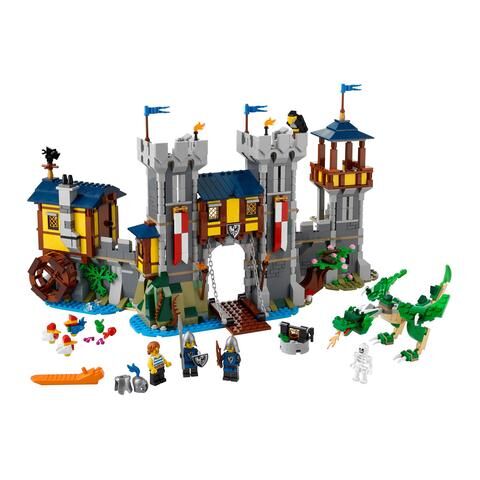 Medieval Castle, Lego, Dream Bricks, Creator, Worcester
