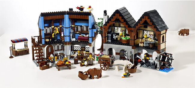 Medieval Market Village, Lego, Dream Bricks (Dream Bricks), Castle, Worcester, Image 2