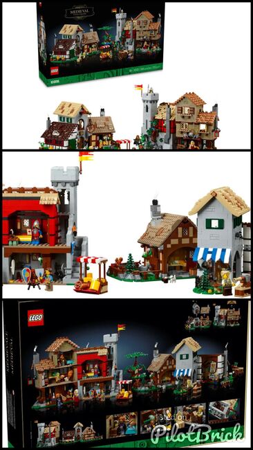 Medieval Town Square, Lego 10332, Build Beyond, Castle, Johannesburg, Image 4