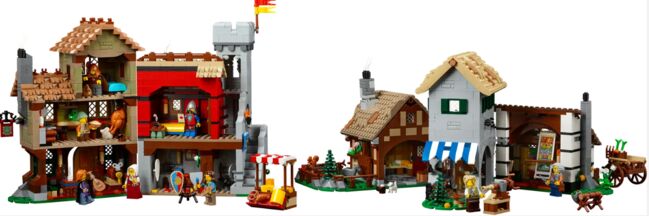 Medieval Town Square, Lego 10332, Build Beyond, Castle, Johannesburg, Abbildung 2