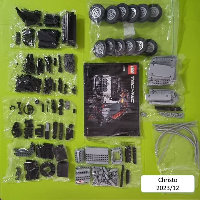 Mercedes Benz Arocs 3245, Lego 42043, Christo, Technic, Benoni, Abbildung 4