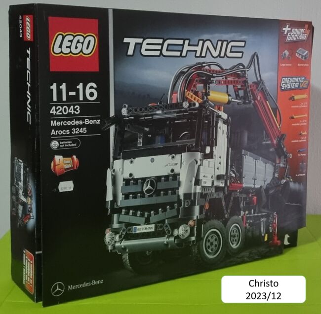 Mercedes Benz Arocs 3245, Lego 42043, Christo, Technic, Benoni, Abbildung 10