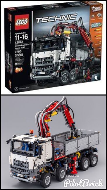 Mercedes-Benz Arocs 3245, Lego 42043, Rakesh Mithal, Technic, Fourways , Abbildung 3