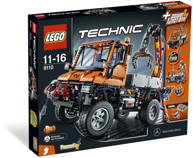 Mercedes-Benz Unimog U 400, Lego 8110, Christos Varosis, Technic, Serres