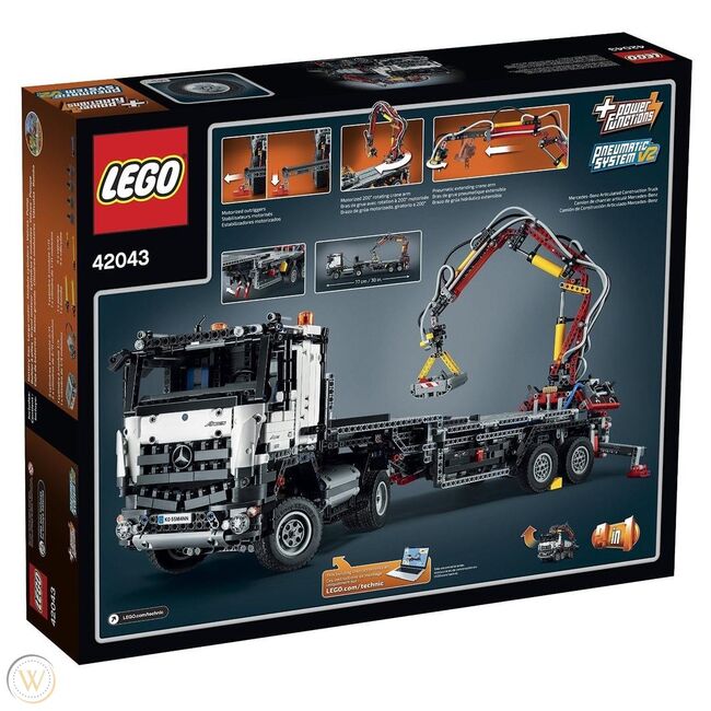 Mercedez Benz Arocs, Lego, Creations4you, Technic, Worcester, Abbildung 4